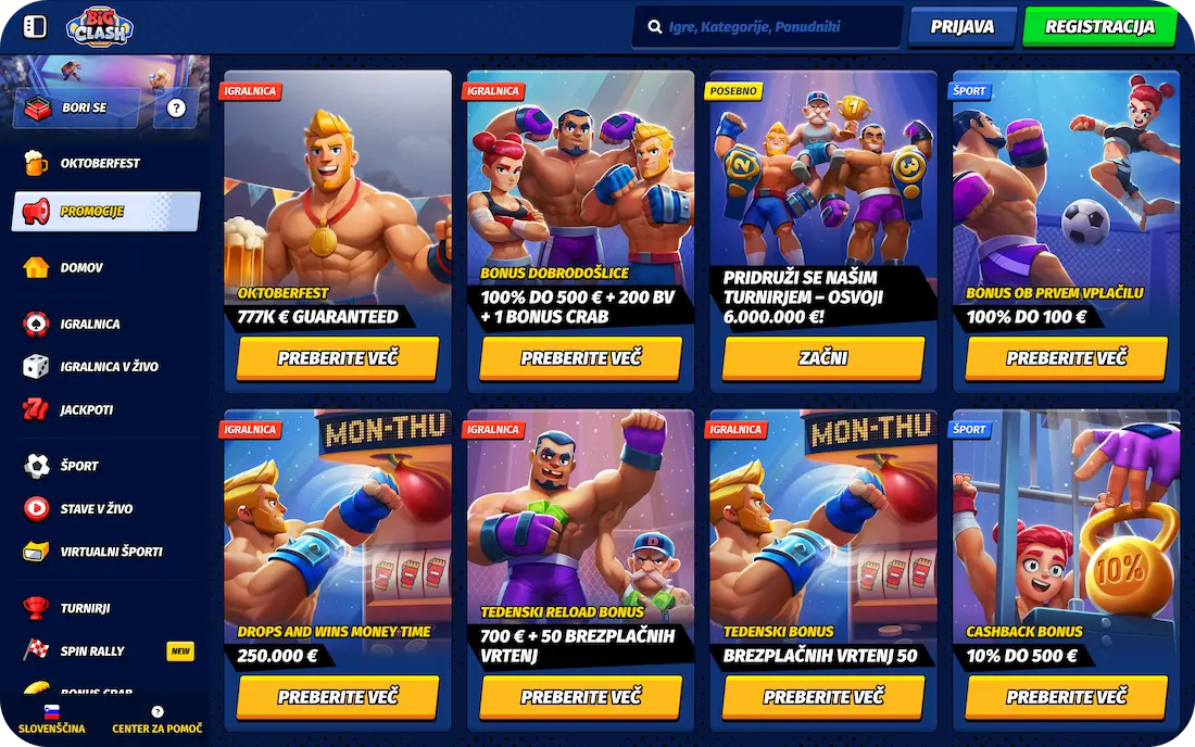 BigClash Casino Bonusi